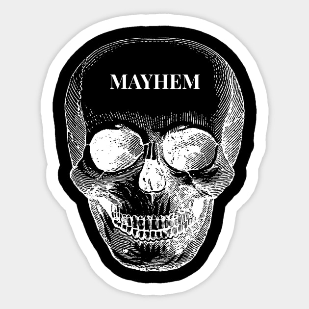 MAYHEM Tee Sticker by Harrington Supply Co.